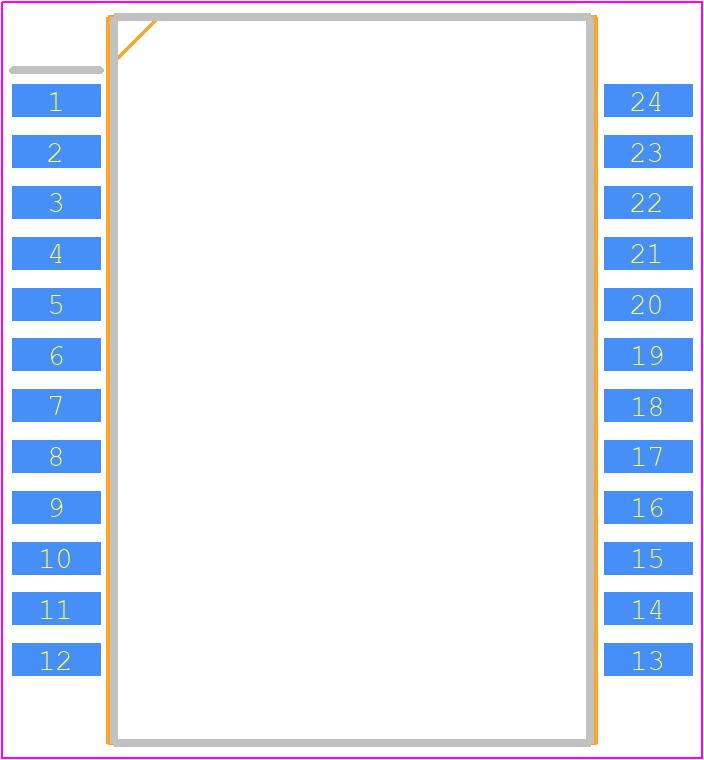 HX5026NL - Yageo Group PCB footprint - Small Outline Packages - Small Outline Packages - HX5026NL