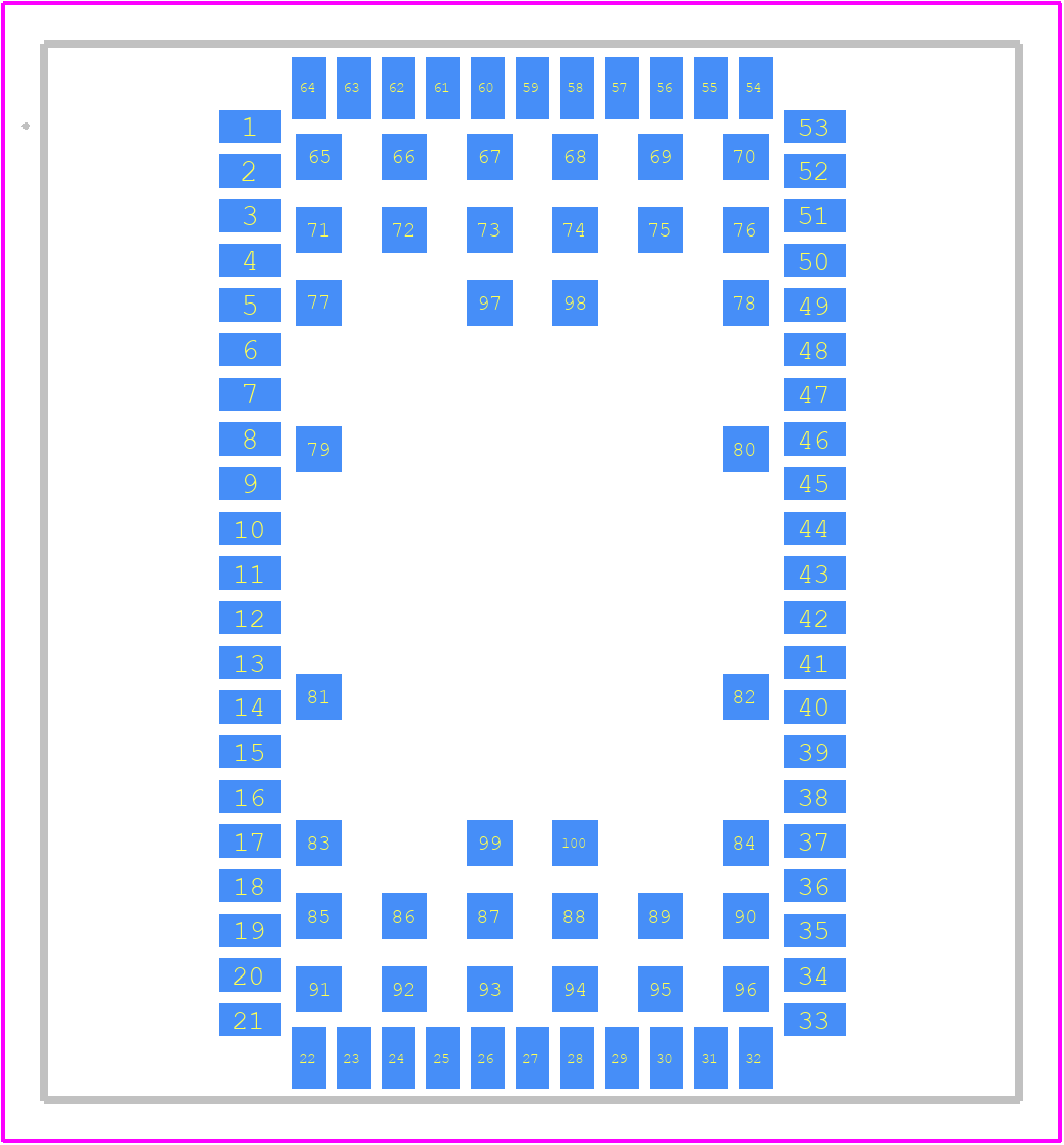 LARA-L6004D-01B - u-blox PCB footprint - Other - Other - LARA-L6-2025