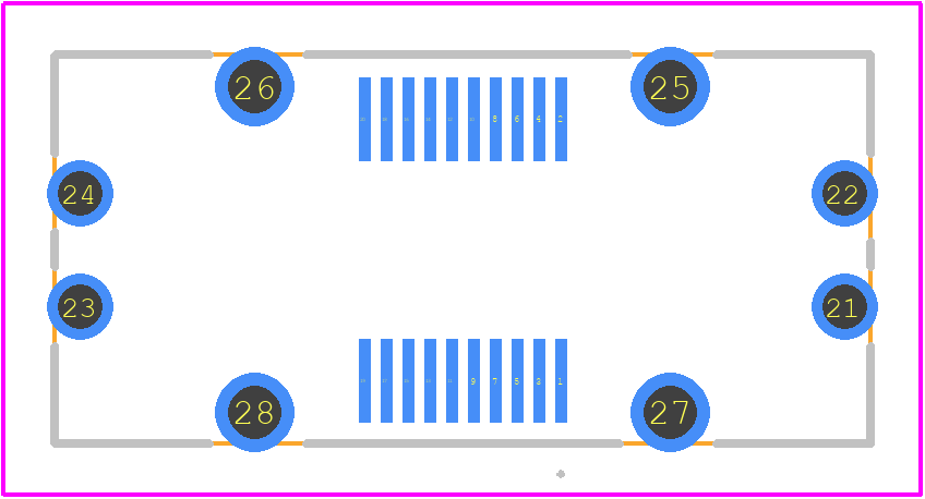 F11-20002042R - Harwin PCB footprint - Other - Other - F11-20002042R-2