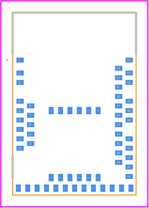 4078 - Adafruit PCB footprint - Other - Other - aQFN61