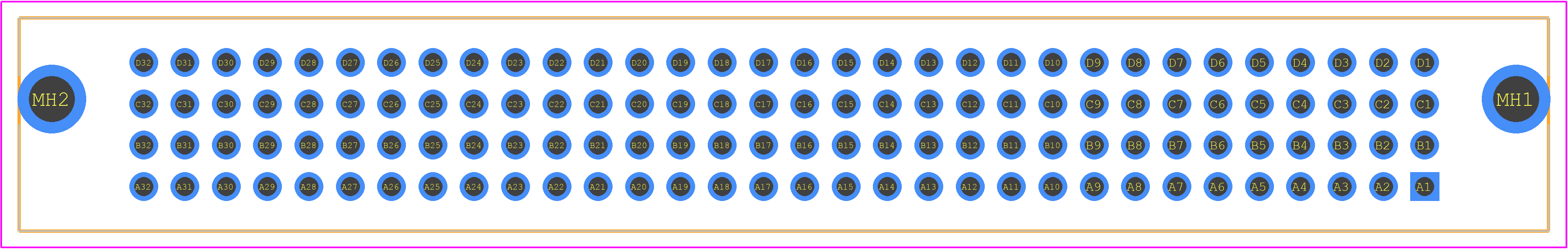 216415-4 - TE Connectivity PCB footprint - Other - Other - 216415-4-2
