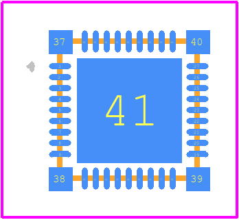 dsPIC33CK64MP103-I/M5 - Microchip PCB footprint - Other - Other - dsPIC33CK64MP103-I/M5-4