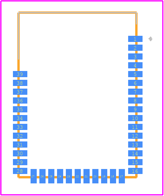 453-00006C - Laird Connectivity PCB footprint - Other - Other - 453-00006C-1