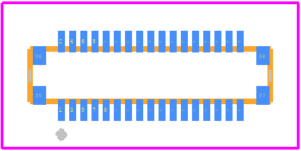 AXT634124A - Panasonic PCB footprint - Other - Other - AXT634124-2