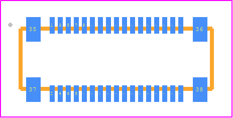 AXT334124A - Panasonic PCB footprint - Other - Other - AXT334124A