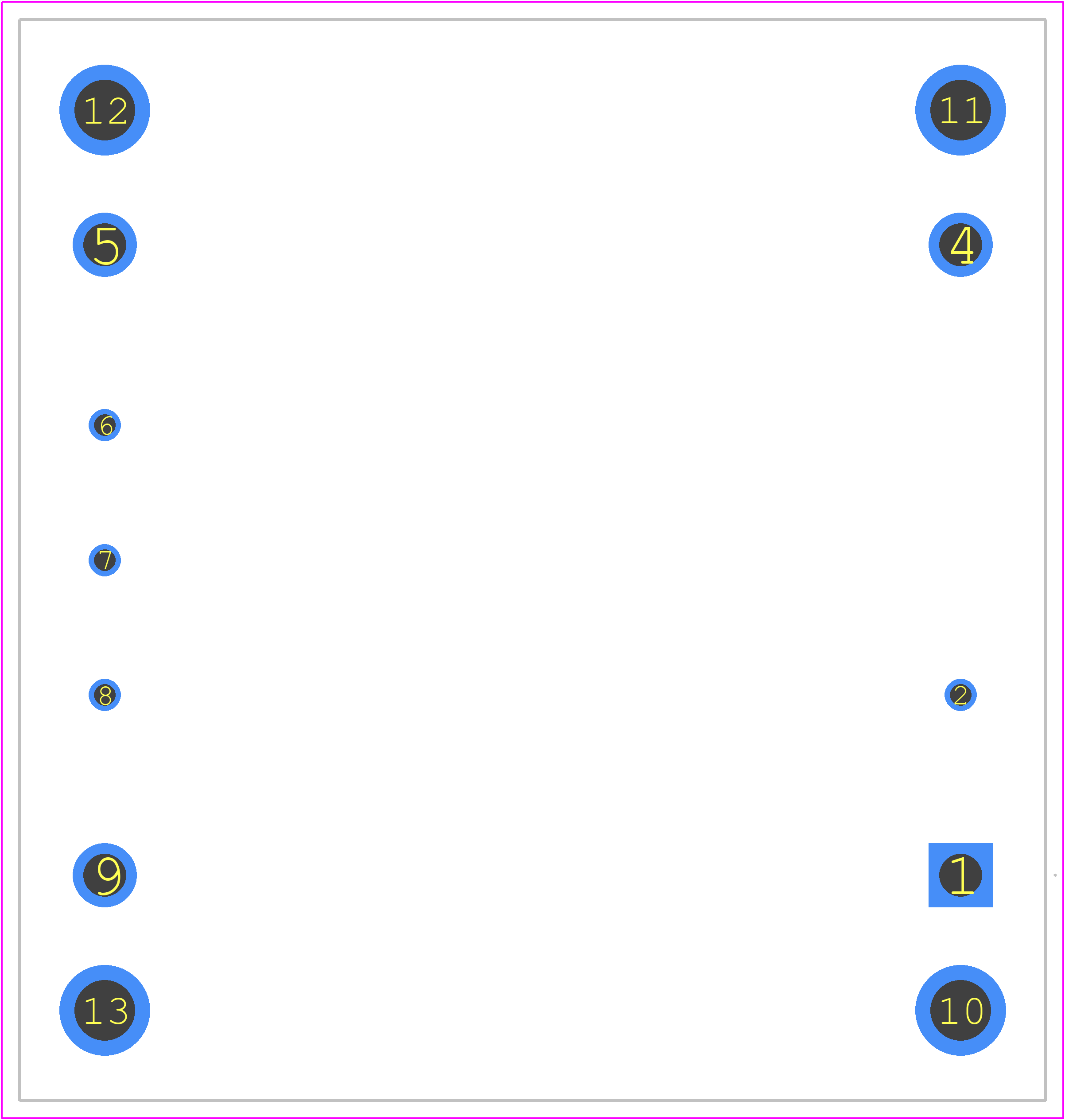 PKJ8213PI - Flex Power Modules PCB footprint - Other - Other - PKJ8213PI-1
