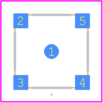 252117 - Amphenol RF PCB footprint - Other - Other - 252117-2