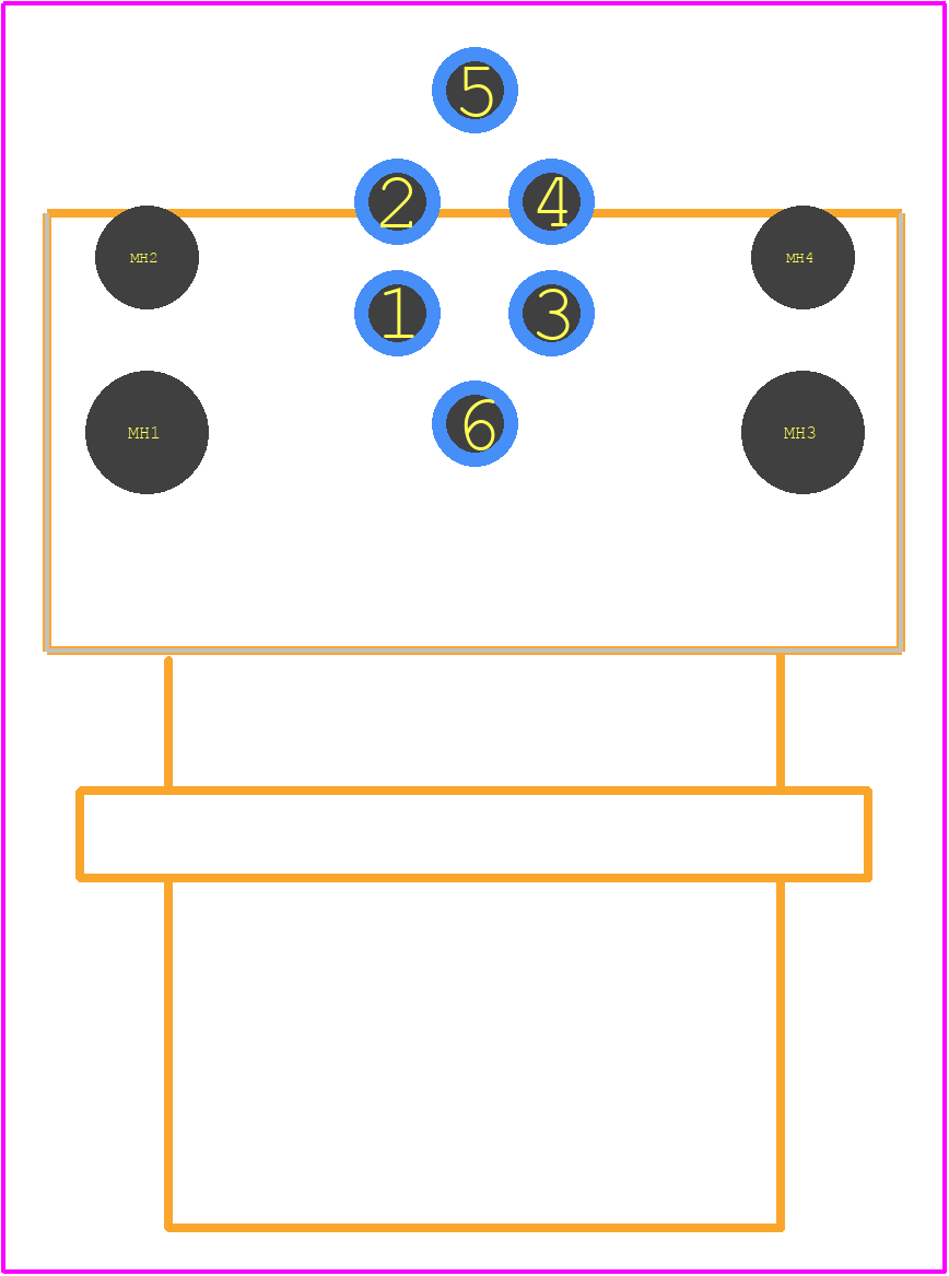 4-2172063-2 - TE Connectivity PCB footprint - Other - Other - 4-2172063-2-3