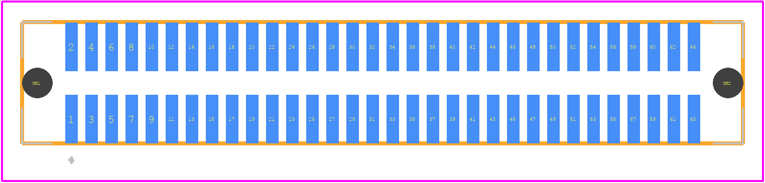 5146895-1 - TE Connectivity PCB footprint - Other - Other - 5146895-1-1