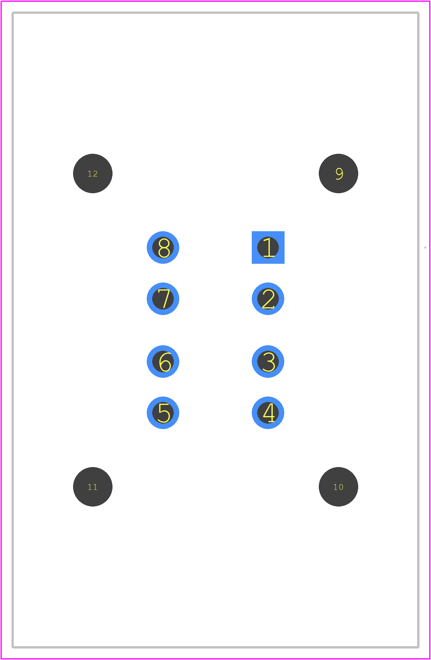 DT15-08PD - TE Connectivity PCB footprint - Other - Other - DT15-08PD-1