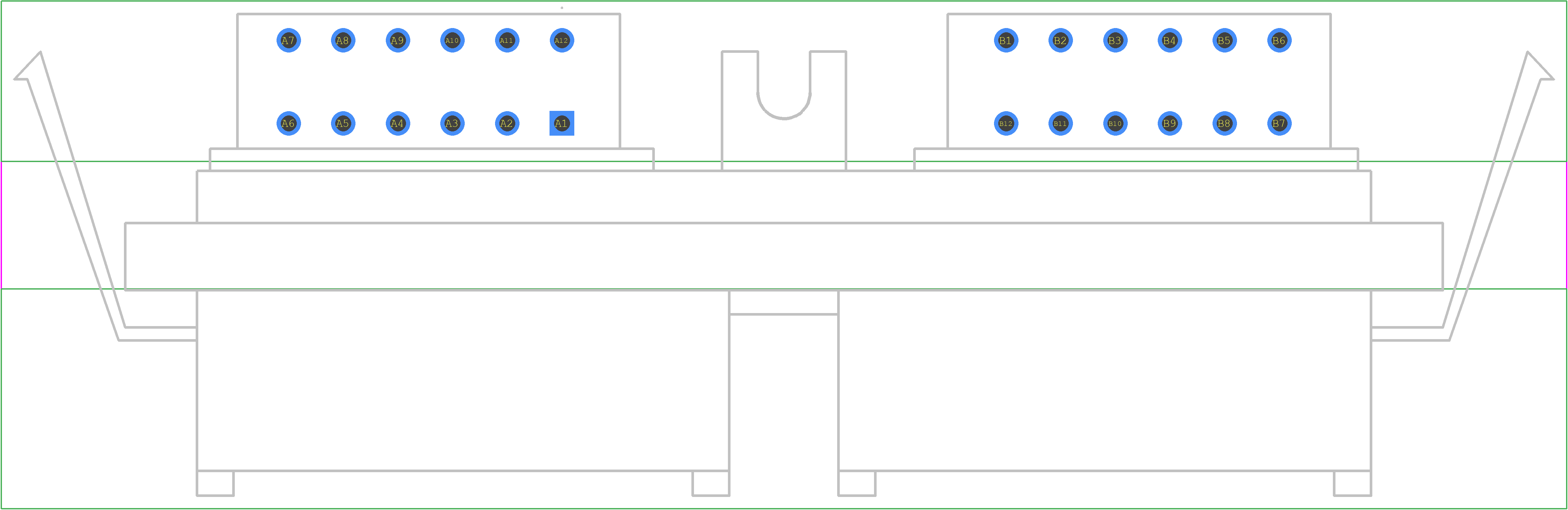 DTM13-12PC-12PD-R008 - TE Connectivity PCB footprint - Other - Other - DTM13-12PC-12PD-R008-1