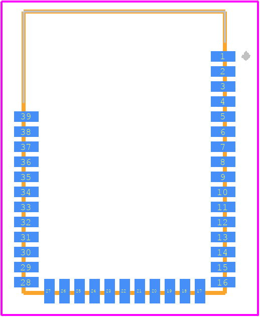 BL652-SA-01 - Laird Connectivity PCB footprint - Other - Other - BL652-SA-01