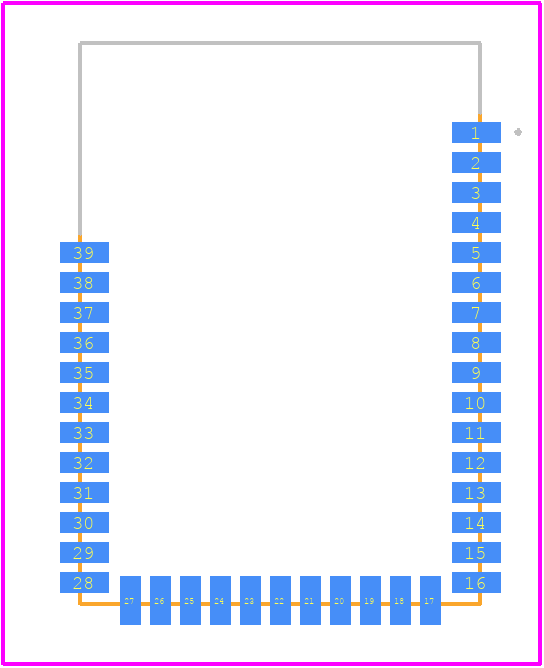 BL652-SC-01-T/R - Laird Connectivity PCB footprint - Other - Other - BL652-SC-01-T/R-1
