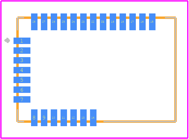 BT800 - Laird Connectivity PCB footprint - Other - Other - BT800-1