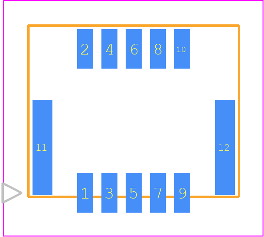 5054481071 - Molex PCB footprint - Other - Other - 50544810YY_31517191
