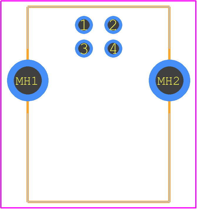 SS-52300-001 - BelFuse PCB footprint - Other - Other - SS-52300-001-3
