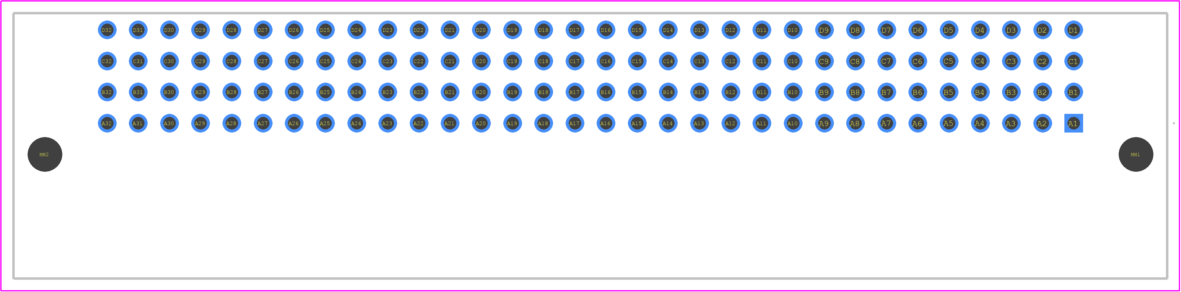 384850-E - TE Connectivity PCB footprint - Other - Other - 384850-E-1