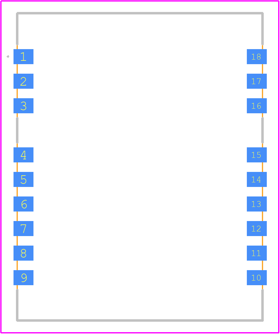 FSP201-Module-BMI088 - CEVA PCB footprint - Other - Other - FSP201-Module-BMI088-2
