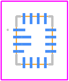 MPQ9840GL - Monolithic Power Systems (MPS) PCB footprint - Other - Other - MPQ9840GL-3