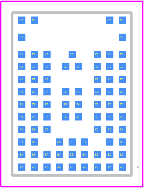 NORA-W366-00B - u-blox PCB footprint - Other - Other - NORA-W366