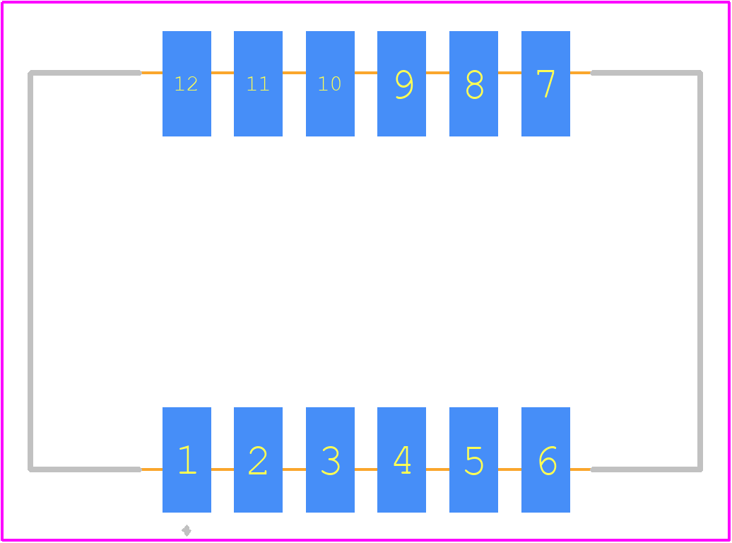LTC-2687CKS-P - Lite-On PCB footprint - Other - Other - 12-SMD, No Lead