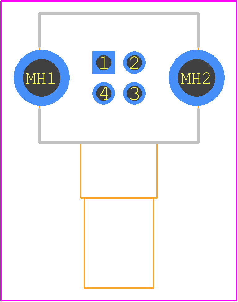 21420100003401 - HARTING PCB footprint - Other - Other - 21420100003401-1