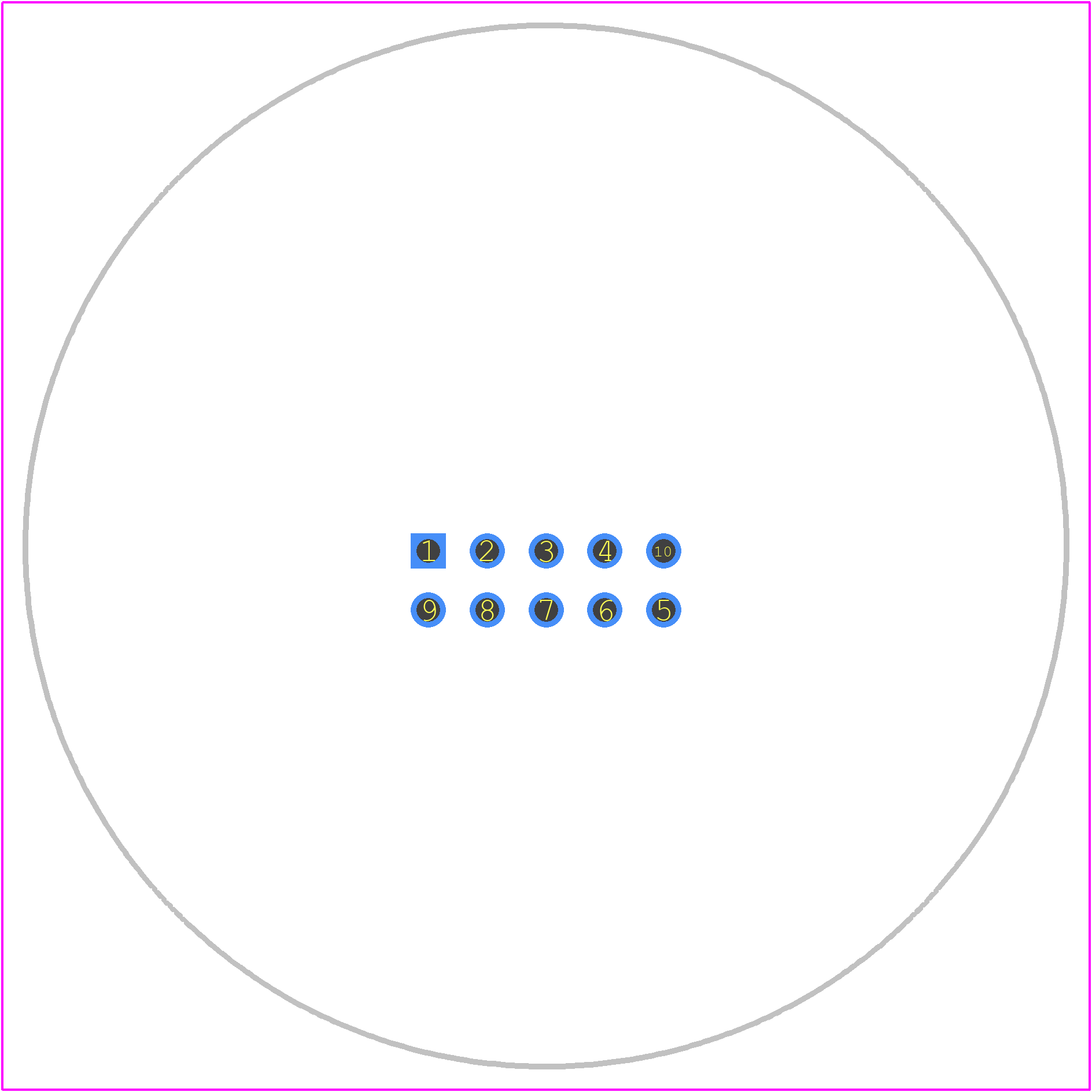 PX0845/A3 - Bulgin PCB footprint - Other - Other - PX0845/A3