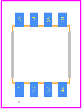 NJM2393M-TE1 - Nisshinbo PCB footprint - Other - Other - DMP8