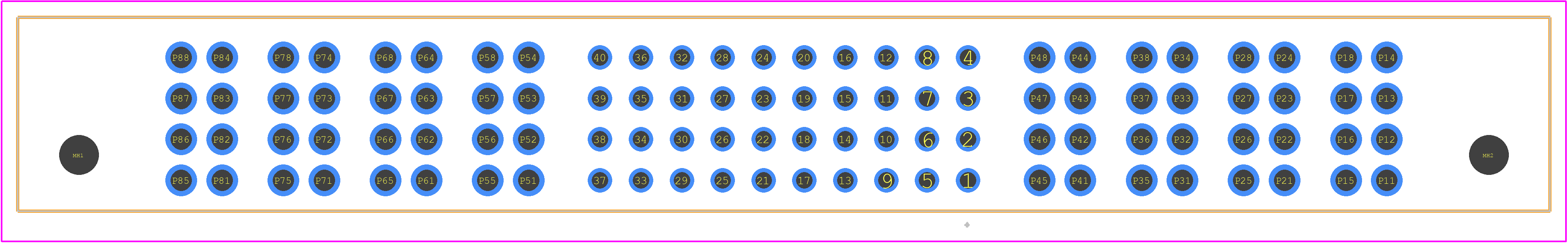 PESC-04-40-04-01-S-VT-LC - SAMTEC PCB footprint - Other - Other - PESC-04-40-04-01-S-VT-LC-5