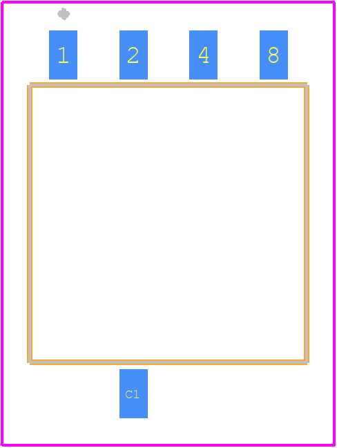 SC-2010B - Nidec Copal PCB footprint - Other - Other - SC-2010B-2