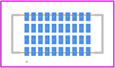 11828-1AB - Amphenol PCB footprint - Other - Other - 11828-1AB-1