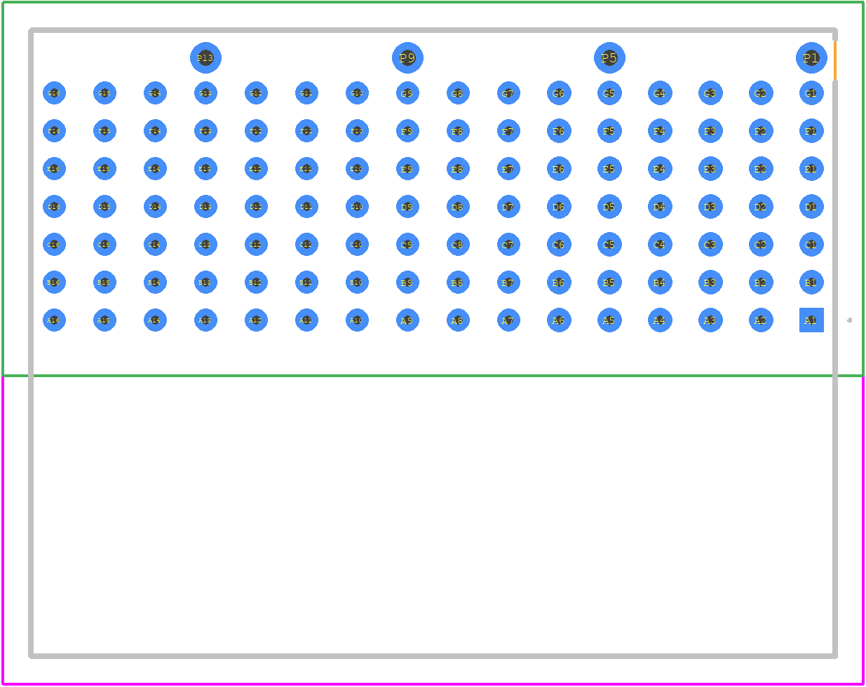 2313237-1 - TE Connectivity PCB footprint - Other - Other - 2313237-1-5