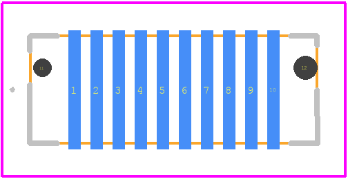354863-E - TE Connectivity PCB footprint - Other - Other - 354863-E-1-