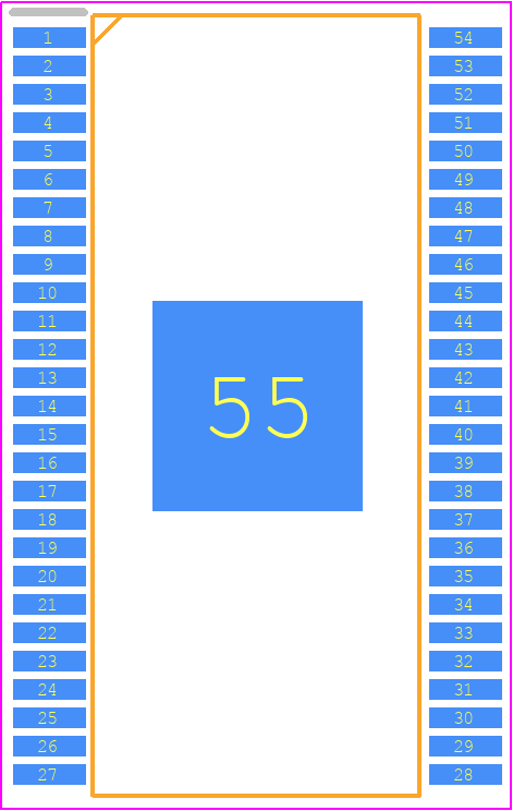 MC33999EK - NXP PCB footprint - Small Outline Packages - Small Outline Packages - MC33999EK