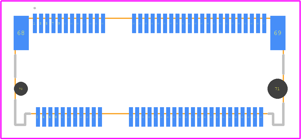M2-A1-67-R-SMT-5.80-KE-T/R - Adam Tech PCB footprint - Other - Other - M2-A1-67-R-SMT-5.80-KE-T/R-2
