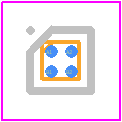 ESDA18-1F2 - STMicroelectronics PCB footprint - BGA - BGA - 4-WFBGA