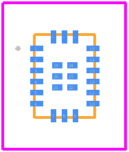 DA14535-00000FX2 - Renesas Electronics PCB footprint - Other - Other - FCGQFN24
