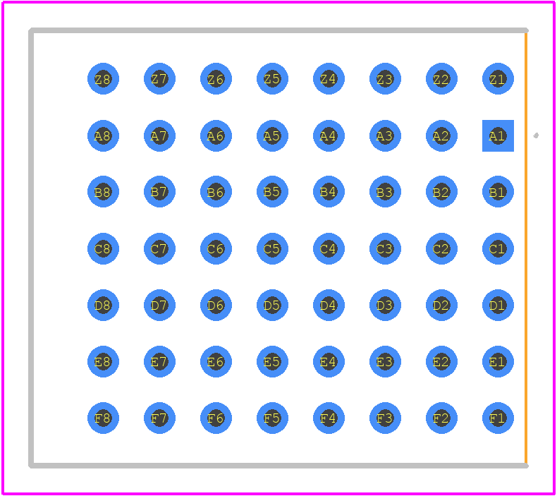 214431 - TE Connectivity PCB footprint - Other - Other - 214431-2