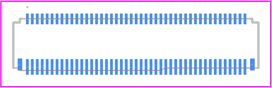 FH29DJ-90S-0.2SHW(99) - Hirose PCB footprint - Other - Other - FH29DJ-90S-0.2SHW(99)-2