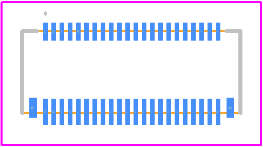 FH29DJ-44S-0.2SHW(05) - Hirose PCB footprint - Other - Other - FH29DJ-44S-0.2SHW(05)-1