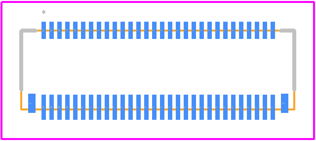 FH29DJ-60S-0.2SHW(05) - Hirose PCB footprint - Other - Other - FH29DJ-60S-0.2SHW(05)-1