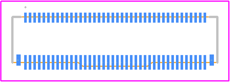 FH29DJ-80S-0.2SHW(05) - Hirose PCB footprint - Other - Other - FH29DJ-80S-0.2SHW(05)-2