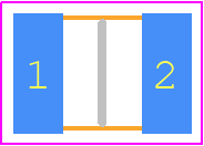 RNCL1210FT22R0 - Stackpole Electronics, Inc. PCB footprint - Resistor Chip - Resistor Chip - RNCL1210