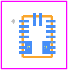 MPM3822CGRH-P - Monolithic Power Systems (MPS) PCB footprint - Other - Other - MPM3822CGRH-P-2