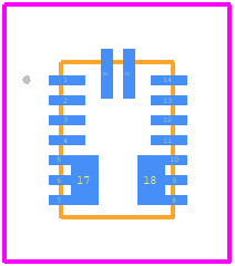 MPM3822CGRH-Z - Monolithic Power Systems (MPS) PCB footprint - Other - Other - QFN-18 (2.5mmx3.5mmx1.6mm)