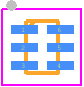 PESD3V3X4UHMYL - Nexperia PCB footprint - Small Outline No-lead - Small Outline No-lead - DFN1308-6 (SOT8006)