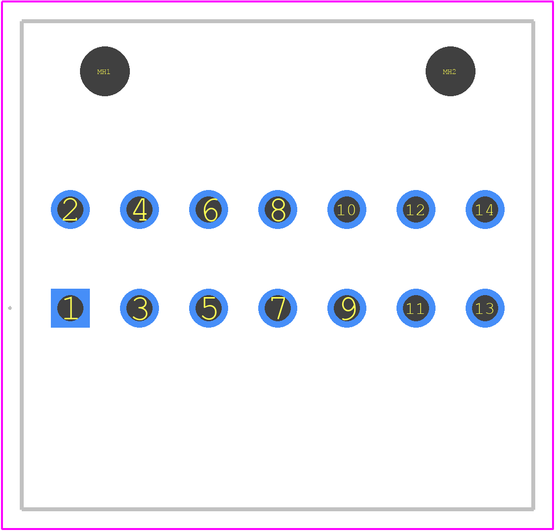 1633630000 - Weidmüller PCB footprint - Other - Other - 1633630000