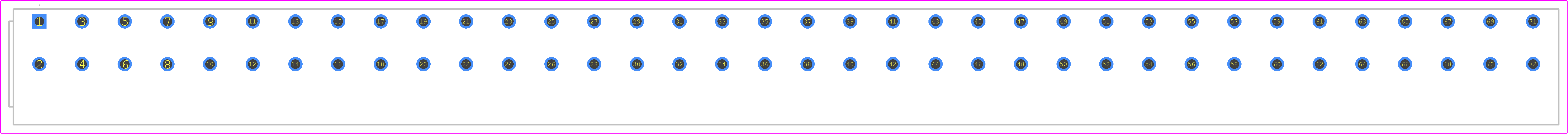 254-186 - Wago PCB footprint - Other - Other - 254-186-1