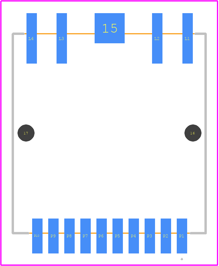 MTJ-88AX1-FS-TSMT-P-L5-M398AC-WOT-KT - Adam Tech PCB footprint - Other - Other - MTJ-88AX1-FS-TSMT-P-L5-M398AC-WOT-KT-3