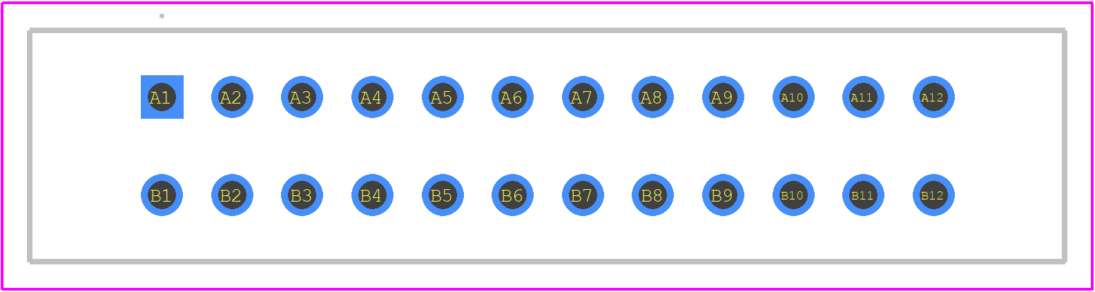 ACC12DETN - Sullins PCB footprint - Other - Other - ACC12DETN-1
